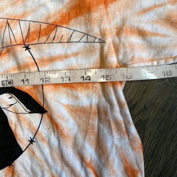Hypland X Bleach orange tie dye men’s small - Picture 4 of 9